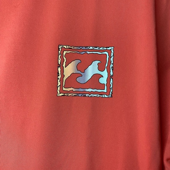 Billabong Men's L CrayonWave Loose Fit UPF 50+ Short Sleeve Tee UV SURF NWT - Picture 3 of 10